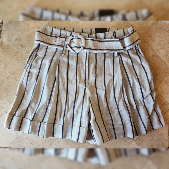 Worthington Strip Shorts Sz 4 - Picture 1 of 9